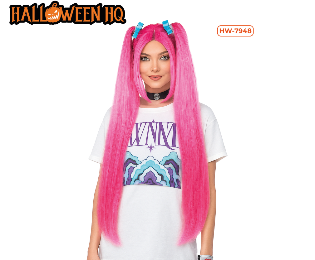 KPOP Pink Wig Adult