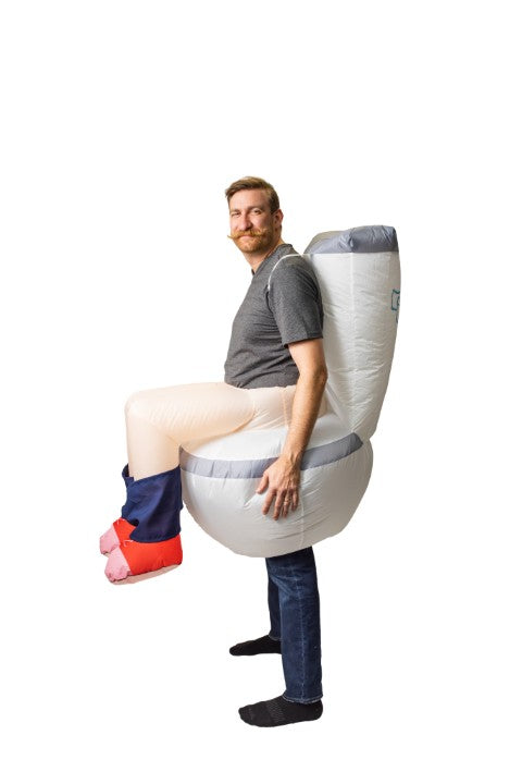 Adults Toilet Inflatable Costume
