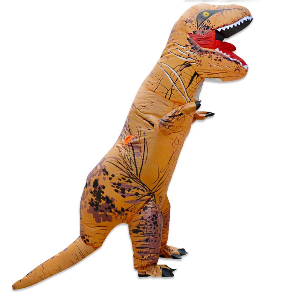 Inflatable Dino Brown - Adults Costume