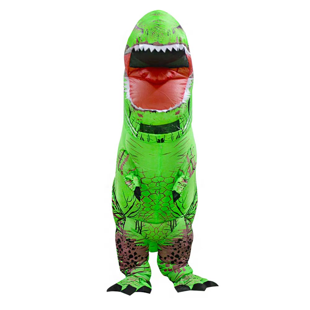 Inflatable Dino Green - Adults Costume