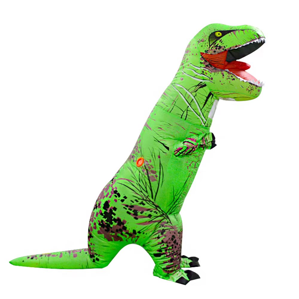 Inflatable Dino Green - Adults Costume