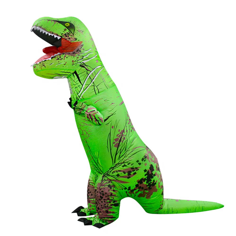 Inflatable Dino Green - Adults Costume