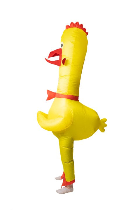 Kids Rubber Chicken Inflatable Costume
