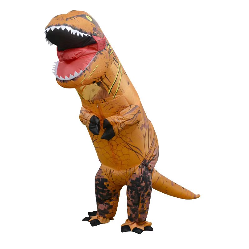 Inflatable Dino Brown - Kids Costume