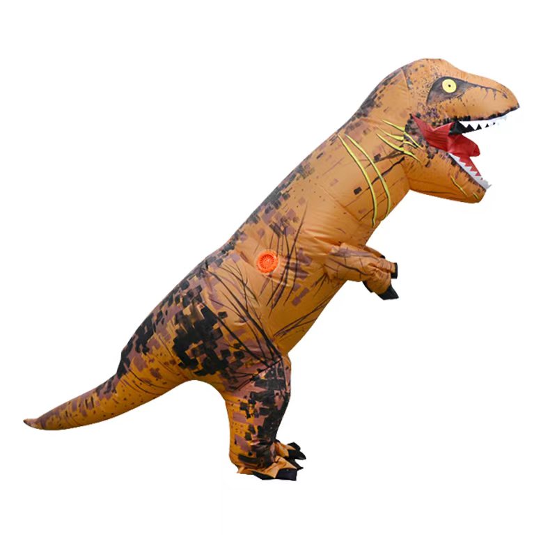 Inflatable Dino Brown - Kids Costume