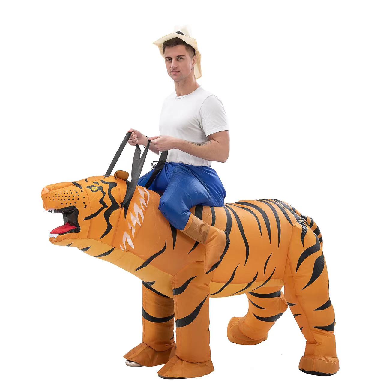 Inflatable Tiger - Adults Costume